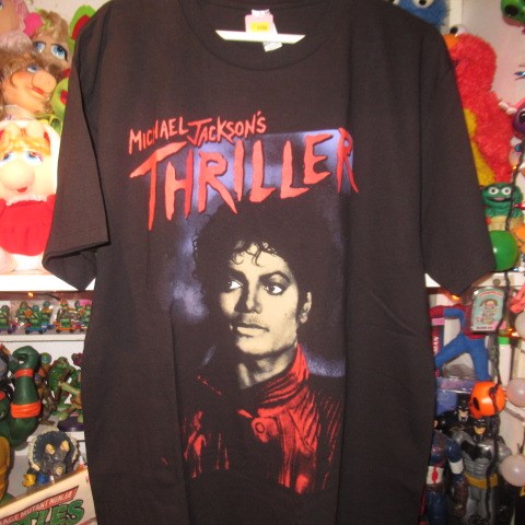 MICHAEL JACKSON★Michael Jackson★T-shirt★THRILLER★Thriller★L size★New★★ 