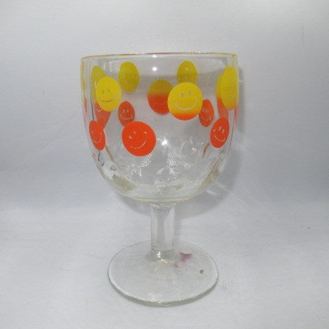 Vintage★70's★Smiley Face★Smile★Smiley★Happy Face★Goblet Mug★Glass★Cup★★Figure★Doll★Plush★ 