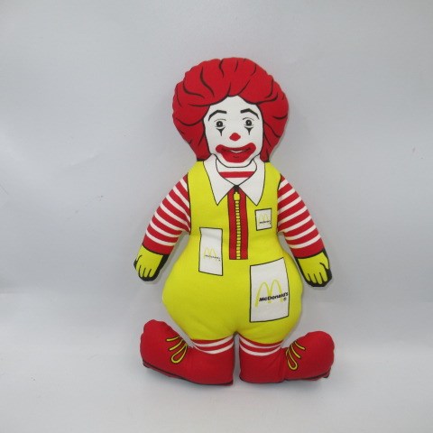 1984年★McDONALD'S★マクドナルド★ロナルドマクドナルド★RONALD MCDONALD★人形★フィギュア★ぬいぐるみ★ラグドール★ビンテージ★