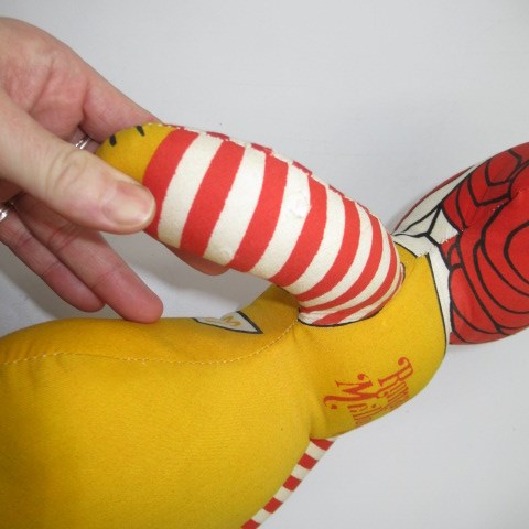 70's★McDONALD'S★マクドナルド★ロナルドマクドナルド★RONALD MCDONALD★人形★フィギュア★ぬいぐるみ★ラグドール★ビンテージ★