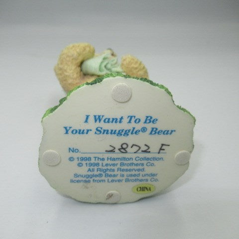 1998★Snuggle bear★Furfa★Ceramic figure★Softener★Doll★Figure★Stuffed animal★ 