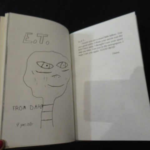 1983★90's★Vintage movie ET★Book★BOOK★Letter To ET★Letter★Figure★Doll★Stuffed animal★ 