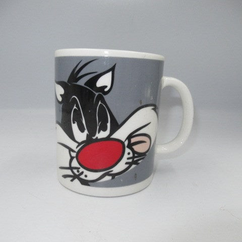 Vintage★LooneyTunes★Looney Tunes★Looney Tunes★TWEETY &amp; SILVESTER★Tweety★Sylvester★Mug★Mug★Pottery★ 