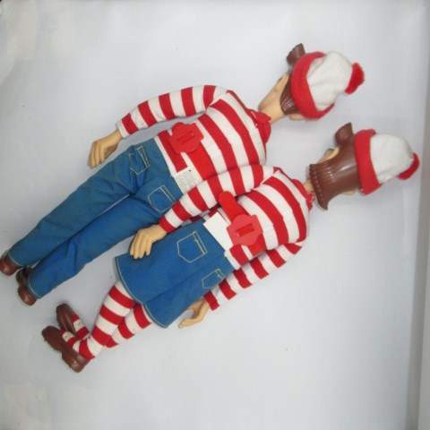 1991年★90’s★Where is Warlly？★Where’s Waldo?★ウォーリーを探せ★人形セット★フィギュア★人形★ぬいぐるみ★