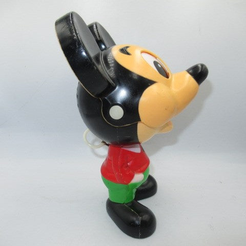 Vintage★Disney★Disney★Mickey Mouse★Mickey Mouse★Talking★Figure★Doll★Plush★ 