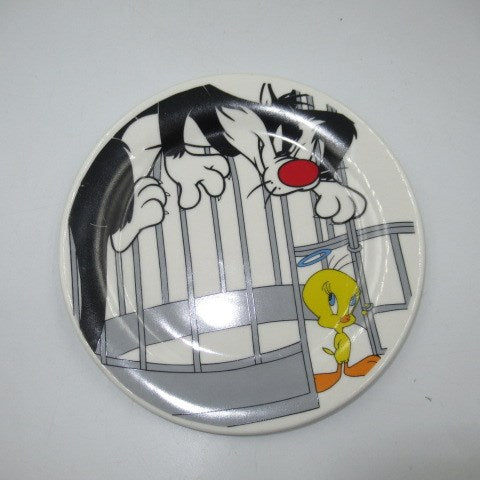1999★90's★LooneyTunes★Looney Tunes★Looney Tunes★Plates★Pottery★TWEETY★SILVESTER★Tweety★Sylvester★Figures★Dolls★ 