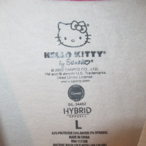 Hello Kitty★Hello Kitty★Sanrio★Sweatshirt★Sweatshirt★Long sleeve★Lady's★L size★ 