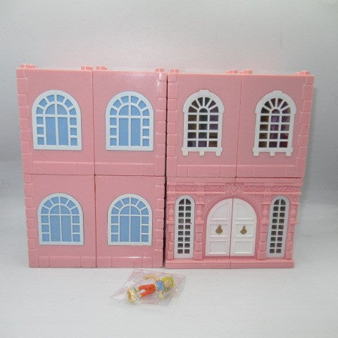 1999年★90’s★Polly Pocket★ポーリーポケット★Dream Builders Deluxe Mansion★ドリーム ビルダーズ★デラックスマンション★４ROOM SET★人形★ままごと★ミニチュア★お家★
