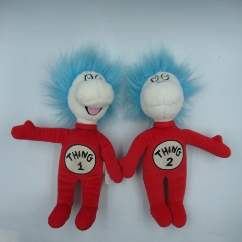 1990年★90's★vintage★ビンテージ★DR.SEUSS★ドクタースース★Thing１＆Thing2★book★絵本★人形★ぬいぐるみ★フィギュア★