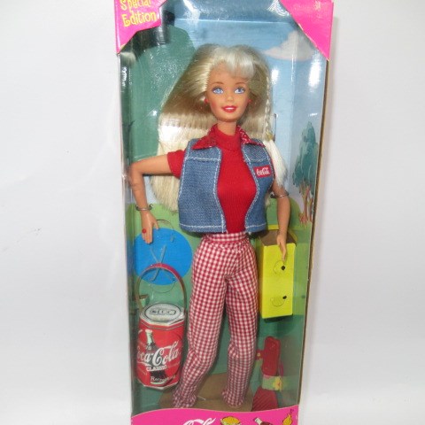 1997年★90's★Barbie★バービー★Coca Cola Picnic Barbie★コカ・コーラ　ピクニック★ビンテージ★フィギュア★人形★ぬいぐるみ★