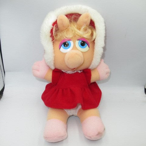 80's★ビンテージ★vintage★The Muppets★ザ マペッツ★ Miss Piggy ★ミスピギー★ベイビーピギー★クリスマス★人形★ぬいぐるみ★フィギュア★