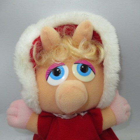 80's★ビンテージ★vintage★The Muppets★ザ マペッツ★ Miss Piggy ★ミスピギー★ベイビーピギー★クリスマス★人形★ぬいぐるみ★フィギュア★