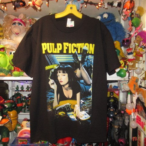 PULP FICTION★Pulp Fiction★T-shirt★Tarantino★Uma Thurman★Size L★New★ 