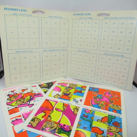 ビンテージ★TROLL★トロール★PUZZLE STIKERS★パズルステーッカーブック★シール★フィギュア★人形★ぬいぐるみ★