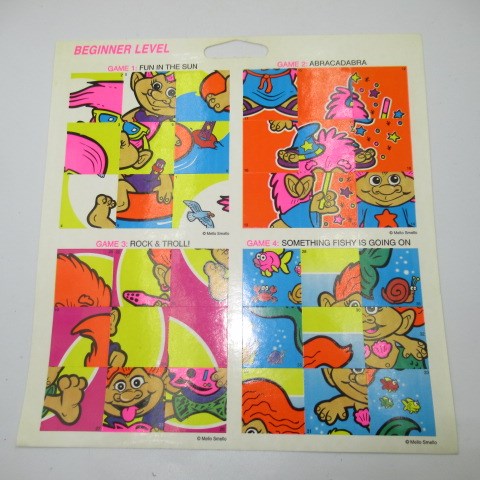 ビンテージ★TROLL★トロール★PUZZLE STIKERS★パズルステーッカーブック★シール★フィギュア★人形★ぬいぐるみ★