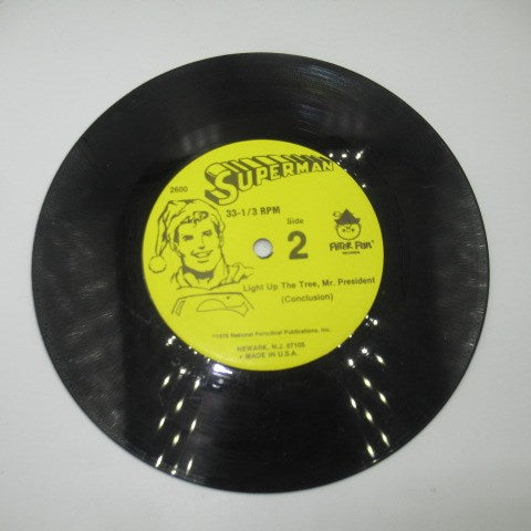 ビンテージ★1978年★DCコミック★SUPERMAN★スーパーマン★レコード★RECORD★クリスマス★7インチ★人形★フィギュア★ぬいぐるみ★