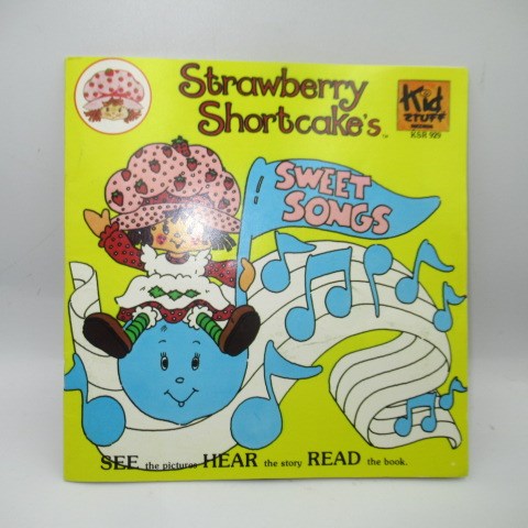ビンテージ★1982年★Strawberry Shortcake★ストロベリーショートケーキ★レコード★RECORD★レコード★RECORD＆ストーリーブック★SWEET SONGS★7インチ★