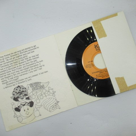ビンテージ★1982年★Strawberry Shortcake★ストロベリーショートケーキ★レコード★RECORD★レコード★RECORD＆ストーリーブック★SWEET SONGS★7インチ★