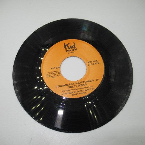 ビンテージ★1982年★Strawberry Shortcake★ストロベリーショートケーキ★レコード★RECORD★レコード★RECORD＆ストーリーブック★SWEET SONGS★7インチ★