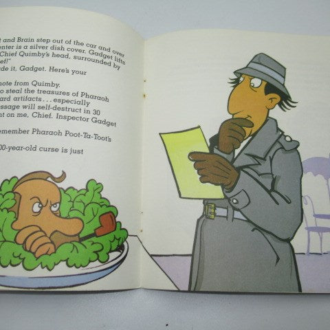 1981年★80's★vintage★ビンテージ★Disney★ディズニー★NSPRCTOR GADGET★ガジェット★BOOK＆RECORDING★book★絵本★RECORD★レコード★★