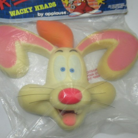 Vintage★1987★Disney★Who framed Roger Rabbit★Roger Rabbit★WACKY HEAD★Puppet★Hand puppet★Figure★Doll★Plush toy★ 
