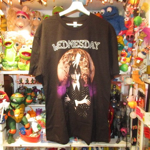 NETFLIX★WEDENSDAY★ADAMS FAMILY★The Adams Family★T-shirt★Wednesday★Wednesday★Black★XL size★Brand new★ 