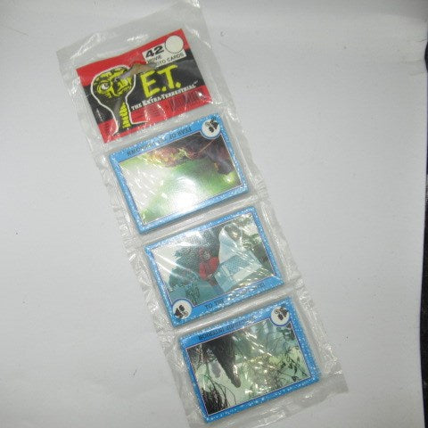 80's ★1982★Vintage★ET★DEAD STOCK★Trading Cards ★Set of 42★TRADING CARDS★Doll★Plushie★Figure★ 
