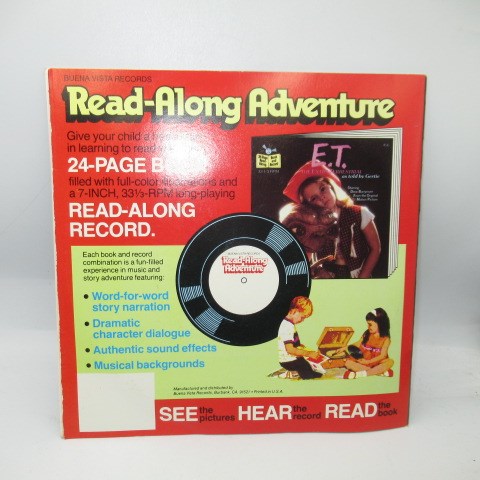 Vintage★1982★80's★Movie ET★E,T★Books &amp; Records★RECORD★7 inch★Figure★Doll★Plush toy★ 