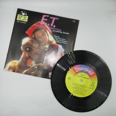 Vintage★1982★80's★Movie ET★E,T★Books &amp; Records★RECORD★7 inch★Figure★Doll★Plush toy★ 