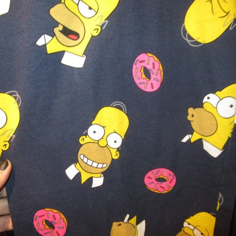 The Simpsons★Simpsons★Homer★Pajama Pants★Room Pants★Men's★Size S★Navy★New★ 