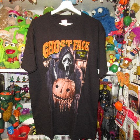 SCREAM★GHOST FACE★T-shirt★Men's★Size L★Black★Brand New★ 