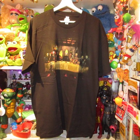 CHURCH OF HORROR★Church of Horror★Monster★Horror★T-shirt★Chucky★Pinhead★it★Men's★Size L★New★ 