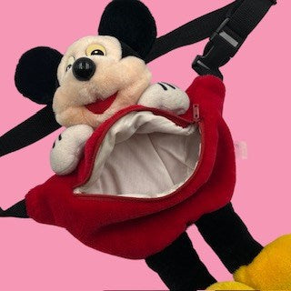 Vintage★Vintage★Mickey Mouse★Mickey Mouse★Waist pouch★Bag★Figure★Doll★Plush toy★ 