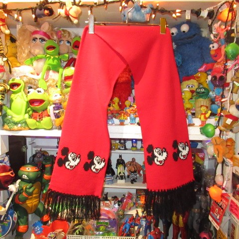 Vintage★Vintage★Mickey Mouse★Muffler★Figure★Doll★Plush toy★ 
