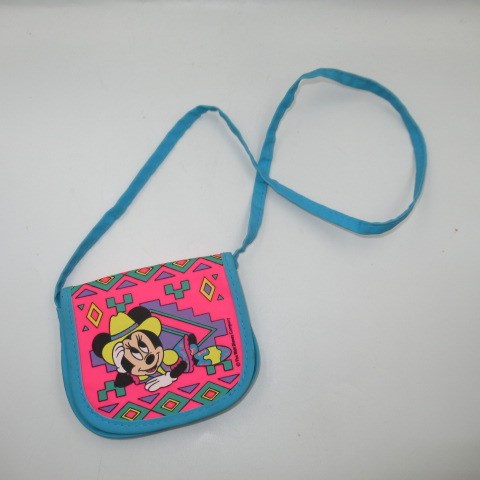 90's★Vintage★Minnie Mouse★Minnie Mouse★Shoulder Pouch★Figure★Doll★Plushie★Bag★ 