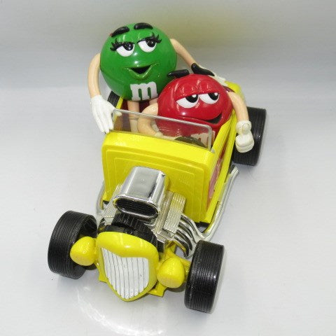 90’s★M＆M’ｓ★エム＆エムズ★チョコレート★ディスペンサー★ディスプレイ★クラッシックカー★グリーン&レッド★フィギュア★人形★ぬいぐるみ★