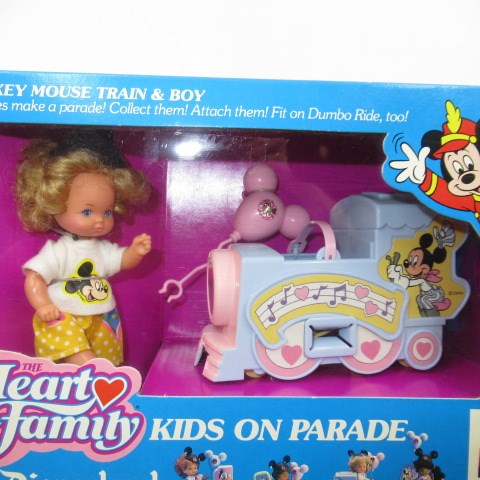 1990年★Heart Family★Mattel★マテル★ハートファミリー★人形★フィギュア★ぬいぐるみ★Barbie★バービー★Visits Disneyland★ディズニーランド★汽車★