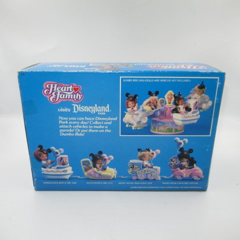 1990年★Heart Family★Mattel★マテル★ハートファミリー★人形★フィギュア★ぬいぐるみ★Barbie★バービー★Visits Disneyland★ディズニーランド★汽車★