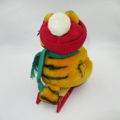 1980年★80's★GARFIELD★ガーフィールド★人形★フィギュア★ぬいぐるみ★ビンテージ★ソリ★