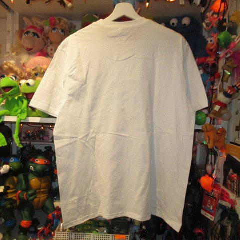 ALF★アルフ★Tshirt★Tシャツ★XLサイズ★人形★ぬいぐるみ★フィギュア★□★ホワイト★★