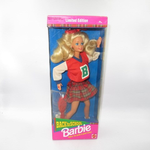 90's★1992年★Barbie★バービー★Back to school★バックトゥースクール★Limited ediition★フィギュア★人形★ぬいぐるみ★