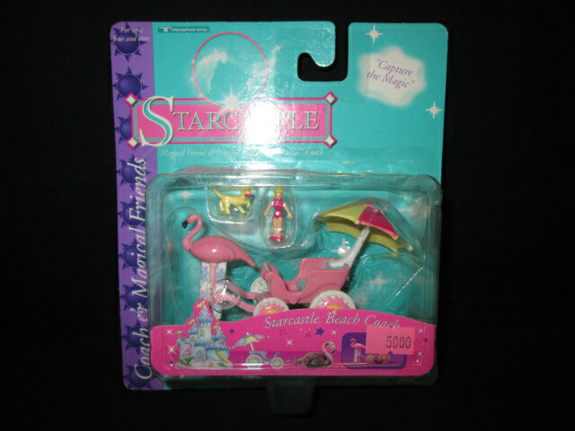 rare! 90's★Trendmasters★STARCASTLE★Starcastle★Castle★Sunshine Coaches &amp; Magical Friends★Beach Coach★Warrior★Pink Flamingo★Doll★ 