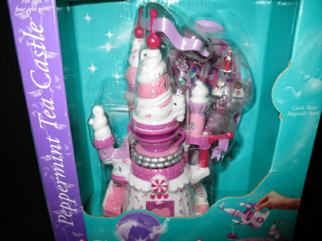 レア！90年代に販売されていた可愛いお城です♪90's★STARCASTLE★スターキャッスル★可愛いお城★ドールハウス★人形★検)ポーリーポケット★Peppermint Tea Castle