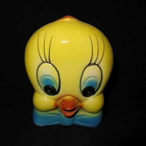 ビンテージ★トゥイーティーみたいなペーパーホルダー★陶器★フィギュア★人形★