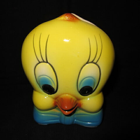 ビンテージ★トゥイーティーみたいなペーパーホルダー★陶器★フィギュア★人形★