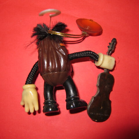 Vintage★California Raisins★California Raisins★Soft Vinyl★Figure★Violin★Doll★MADE IN KOREA 