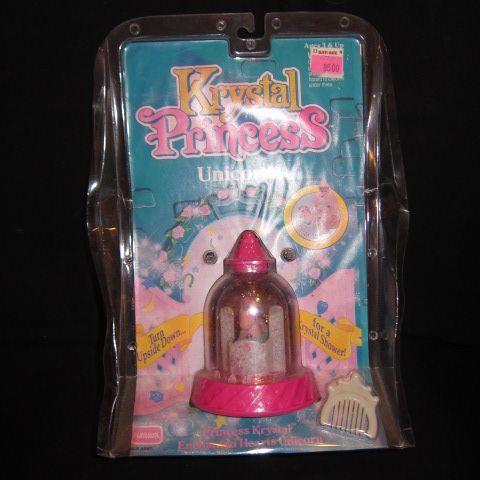 レア！ブリスター★90's★Krystal Princess★クリスタルプリンセス★ウォータードーム★スノードーム★人形★ユニコーン