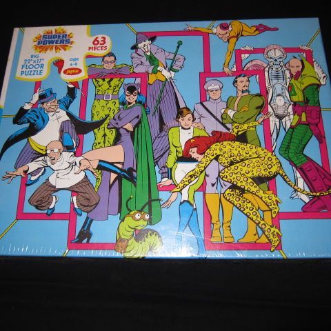 1987年★MARVEL★DCコミック★マーベルスーパーヒーローズ★パズル★フィギュア★人形★スーパーパワーズ★ペンギン・ジョーカー