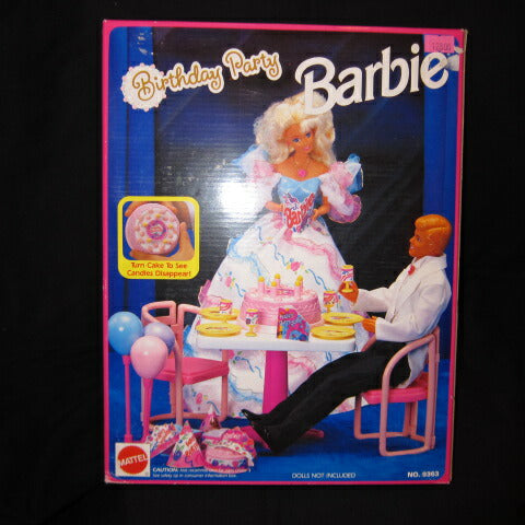 デッドストック！1992年★90's★Barbie★バービー★Birthday Party Barbie★バースデーパーティー★プレイセット★フィギュア★人形
