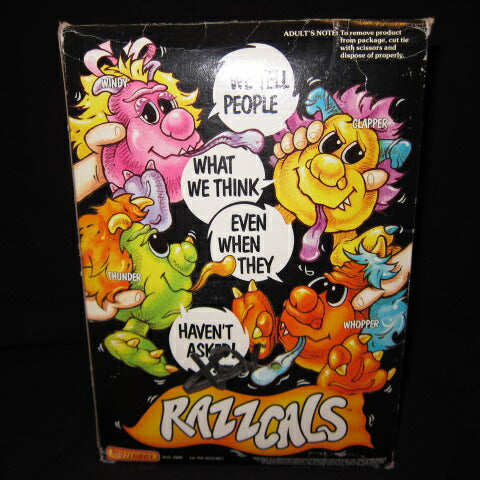 Rare★1986★80'S★RAZZCALS★MATCHBOX★THUNDER★My Pet Monster★Stuffed Toy★ 